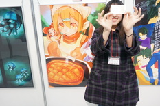 ５歳からゲームを楽しんでいた土井さん、今はキャラクターデザイナーを目指し奮闘中！