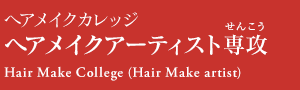 ヘアメイクカレッジ ヘアメイクアーティスト専攻 Hair Make College (Hair Make artist)