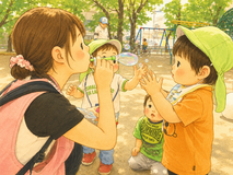 保育士の先輩として...