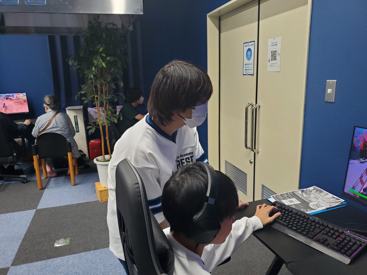 【実習レポート】塩竃でFORTNITE体験会を実施！！