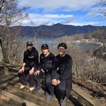 卒業生と「カチカチ山」に登りました！！