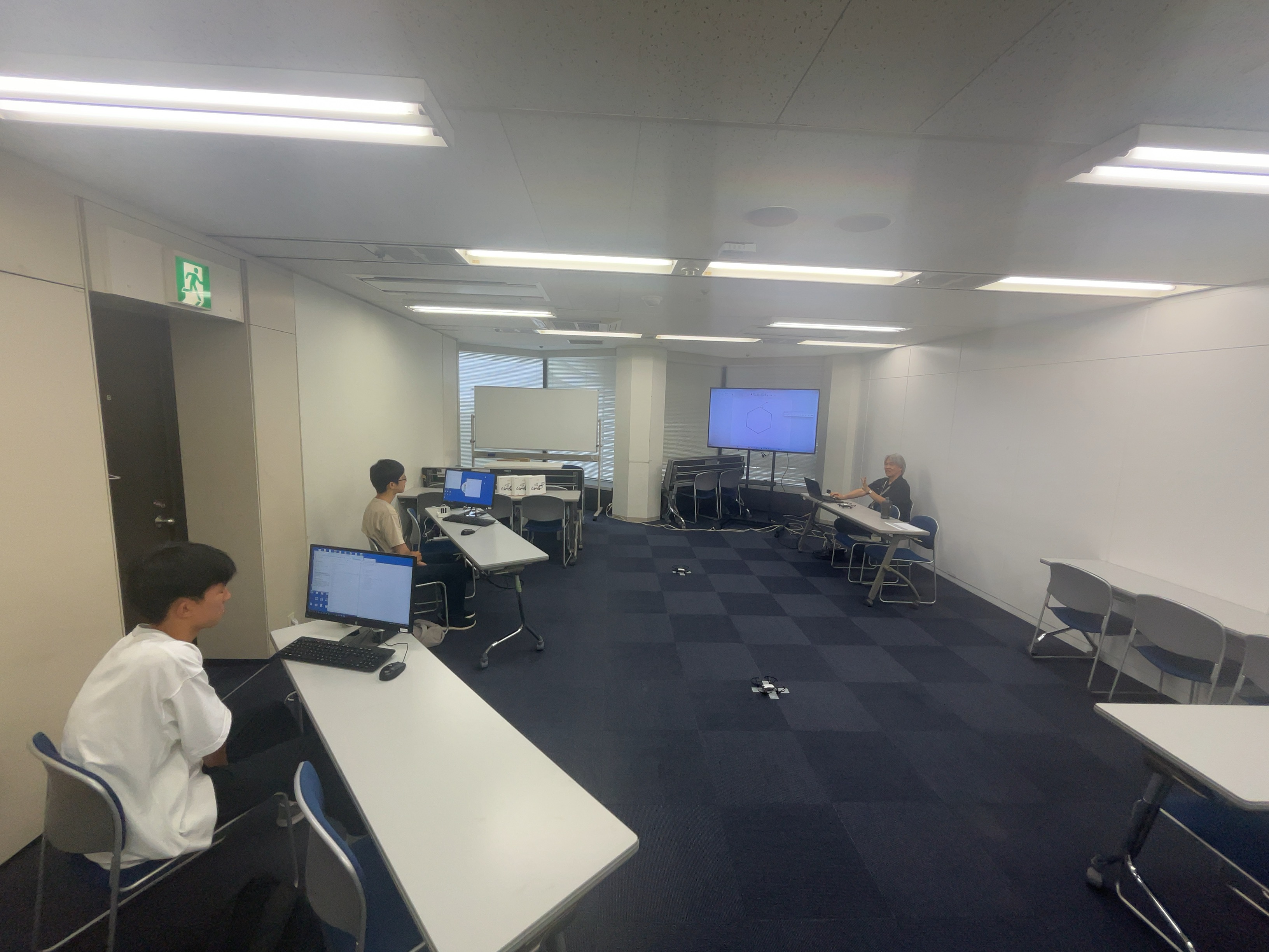 【体験授業】「ドローンプログラミング体験」part２