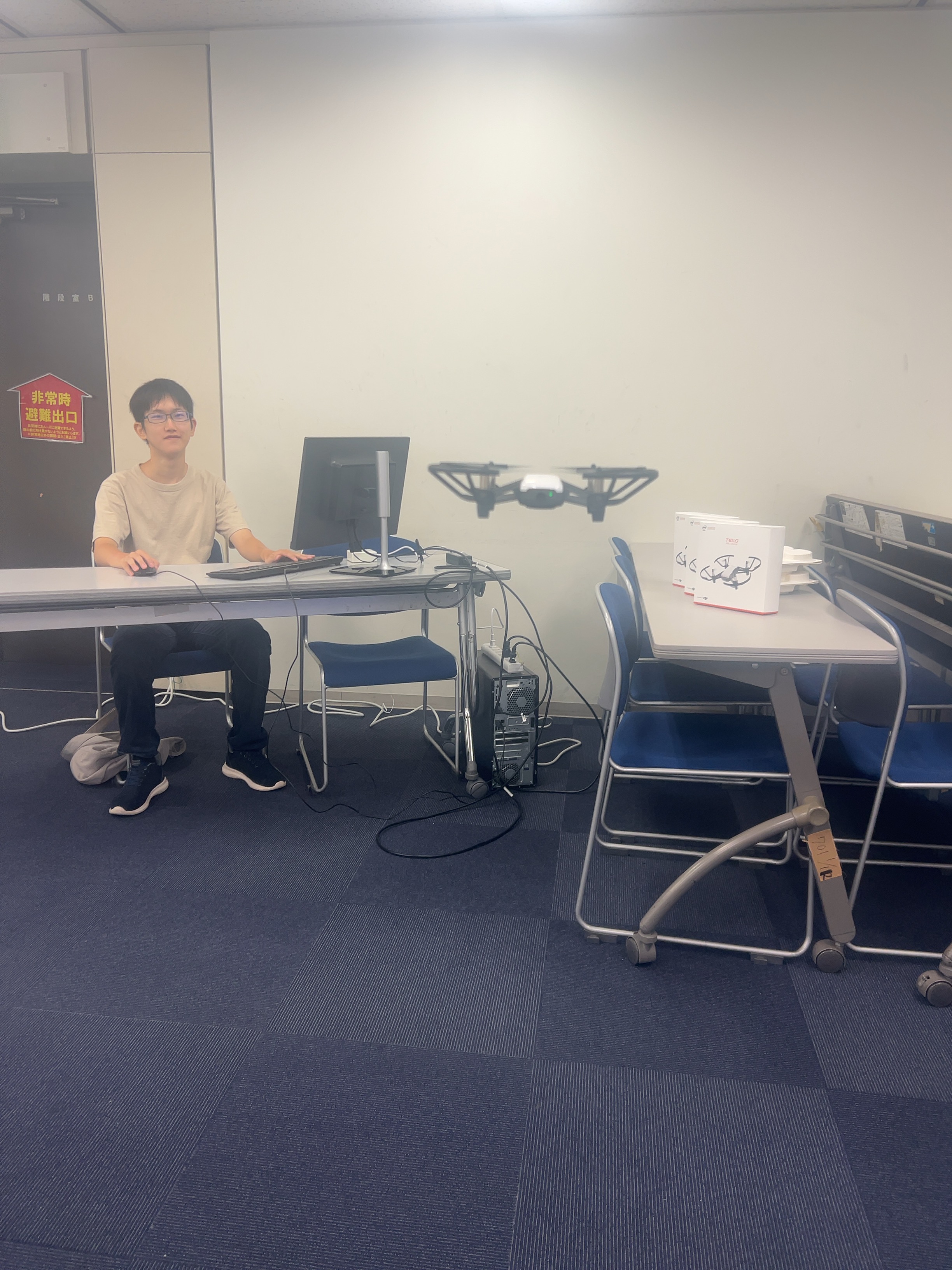 【体験授業】「ドローンプログラミング体験」part３