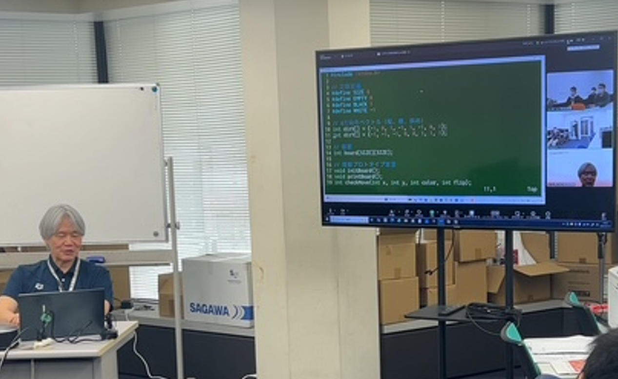 【オンライン入学前授業の魅力】オンラインで学べるAIプログラミング｜オセロゲーム制作もオンラインで？