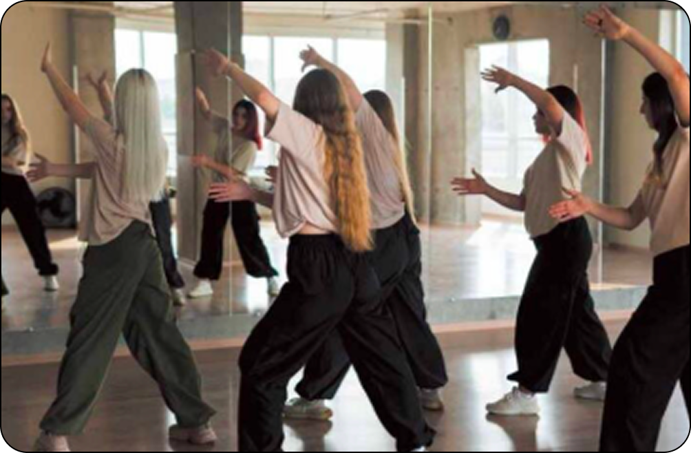 Human Dance Campの様子