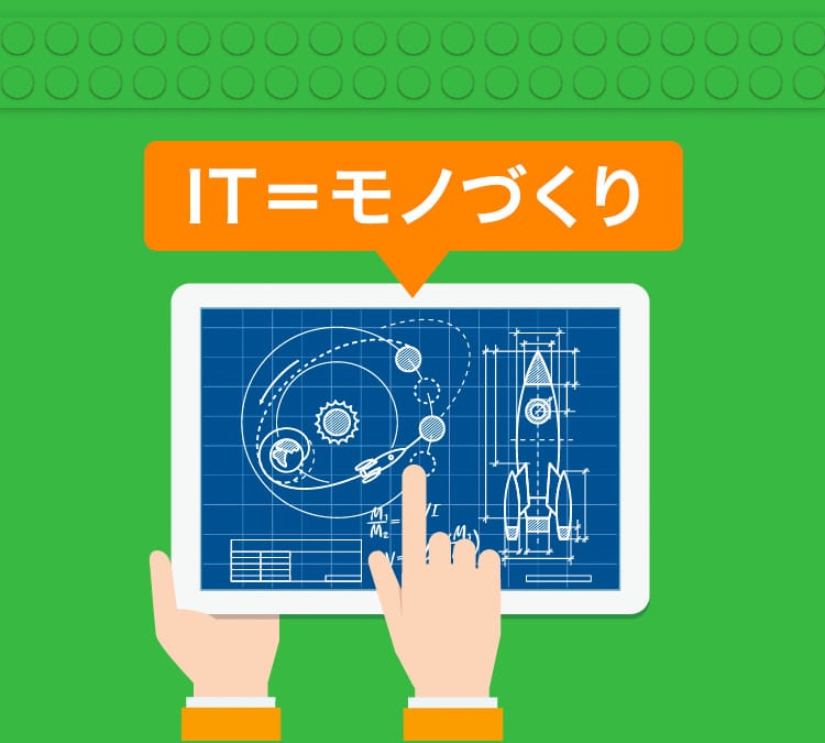 IT＝モノづくり