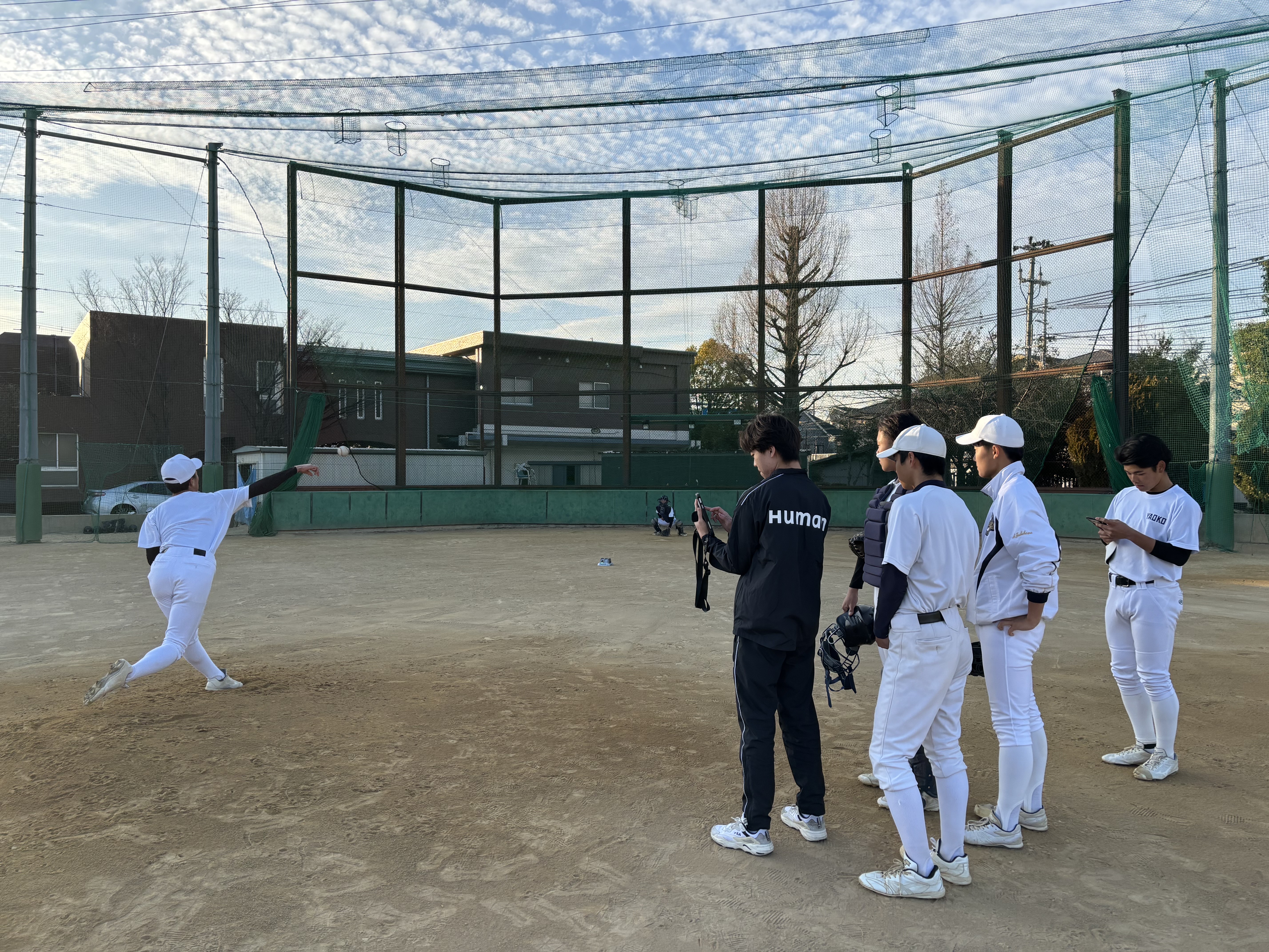 【大阪校】高校野球部へ「ラプソード測定・分析会」を実施しました！